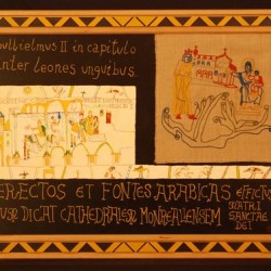 Phase of suffering and death of William II, all the people of the city of Palermo is mourning the death of his king